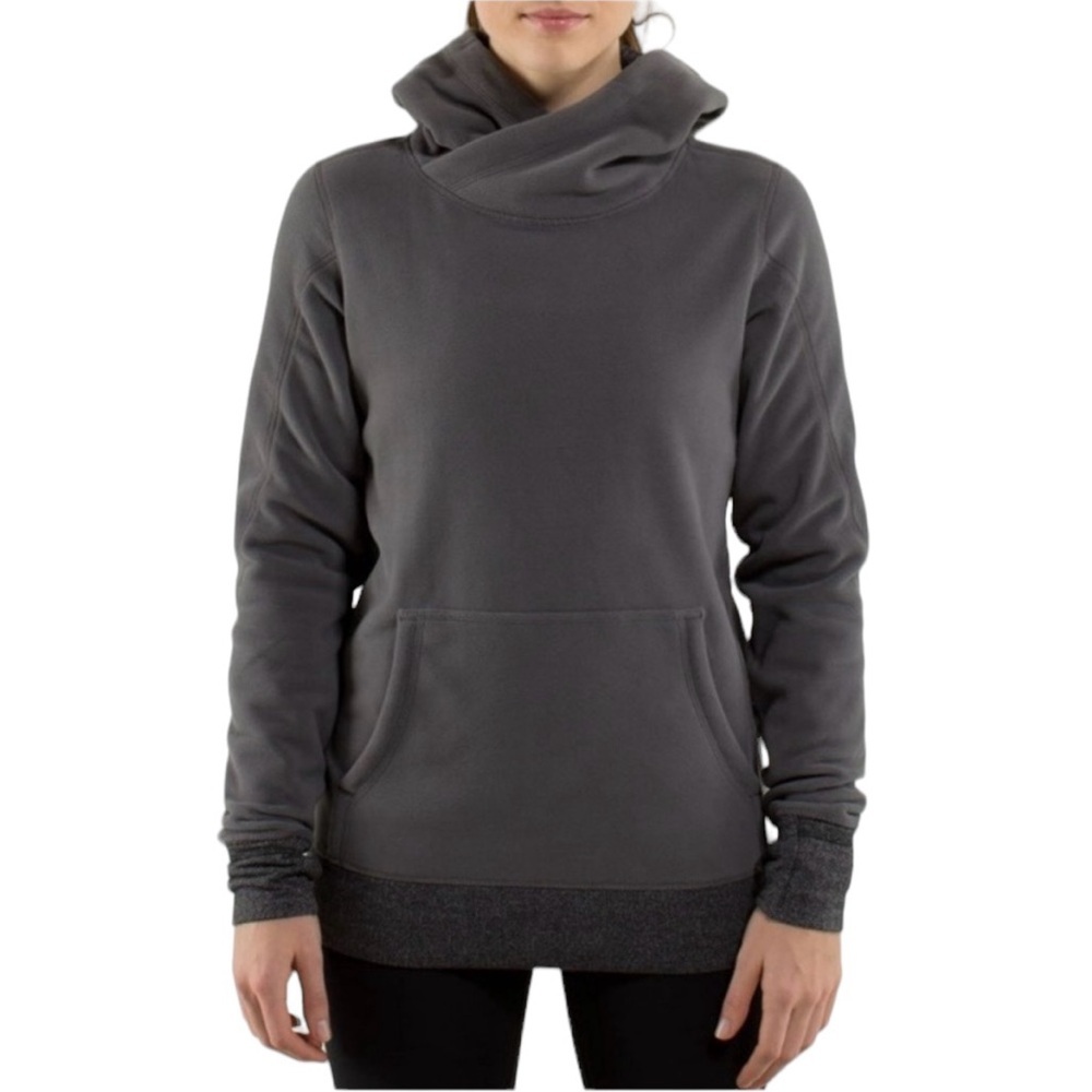 Lululemon Fleece Hoodie 4 Gray